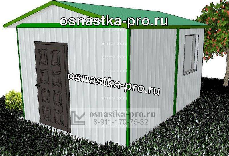 Как быстро и экономно построить сарай из сип-панелей?